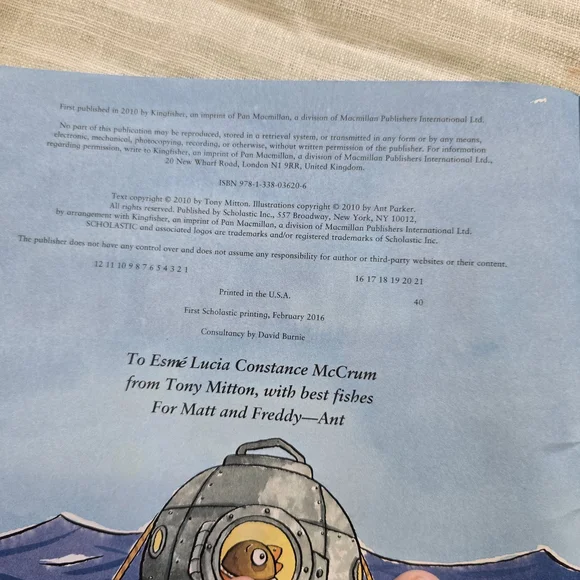 Ocean Adventure Scholastic Children's Educational Book - Picture 3 of 4